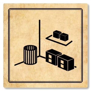 Sklep, 80x80mm, pergamen, Utah